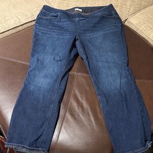 Maurices Dark Blue Straight Leg Jeans